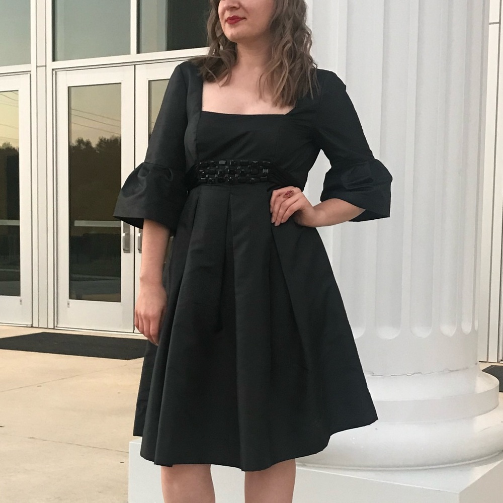 Donna Morgan semi formal black dress